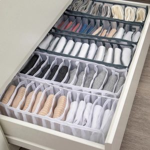 Tiroir Coulissant Suspendu LOVIVER - Organisateur Placard Pour Sous-vêtements, Rangement Sous Bureau Ou Commode