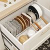 rangement couvercle casserole, Organiseur de Poêle avec 10