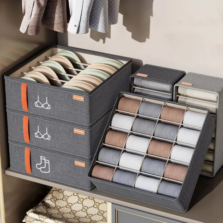 Lot de 12 Organisateur de Tiroir Pliable Non-tissé pour sous-vètements, Soutien-Gorges, Cravates, Chaussettes 1 HOUSSE DE RANGEMENT - Maison Lot de 12 Organisateur de Tiroir Pliable Non-tissé pour sous-vètements, Soutien-Gorges, Cravates, Chaussettes 1 HOUSSE DE RANGEMENT - Maison